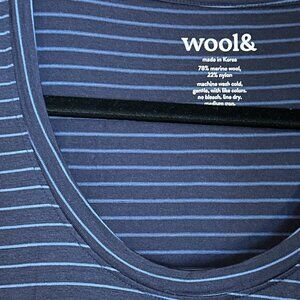 Wool& Merino Wool Short Sleeve Maggie Swing Dress XL-Long